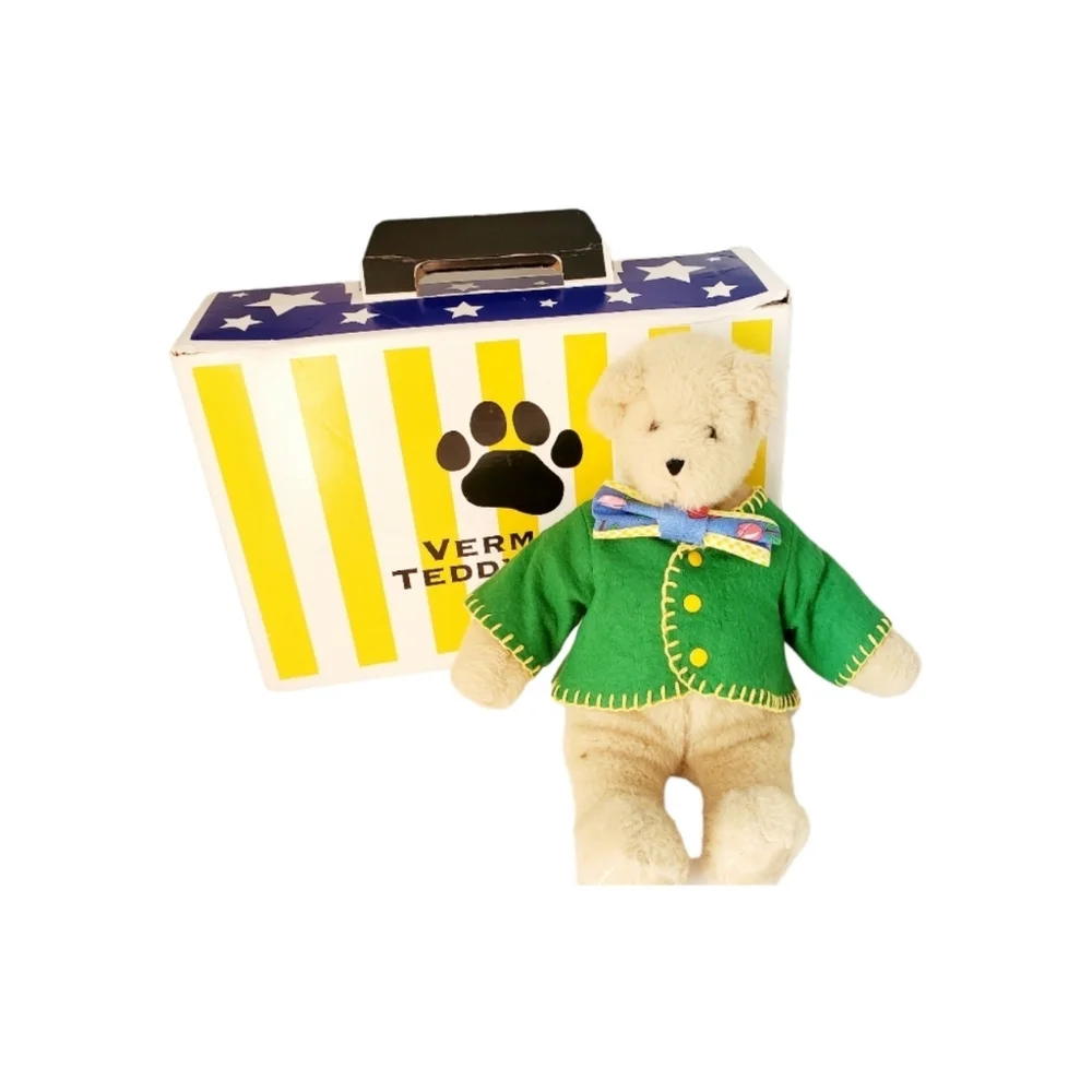 Vermont Teddy Bear Boy Bear 1997 Vintage 14